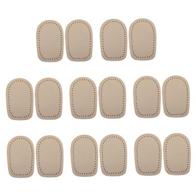 Ipetboom 8pairs Heel Blister Prevention Pads Full Grain Foot Protective Pads for Shoes Rear Half Comfortable Shock-Absorption for