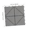 PLAFOPE 2pcs Car Wash Drainage Mat Interlocking Bathroom Flooring Tiles Splicing Mat Non-Slip Shower Treads view 2