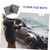PLAFOPE 2pcs Car Wash Drainage Mat Interlocking Bathroom Flooring Tiles Splicing Mat Non-Slip Shower Treads view 3