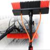 Solar Panel Cleaning Brush and Pole Water Fed, Telescopic Rod Window Cleaning, for Photovoltaic Panel Cleaning, Trucks Windows, Window Glass Wall (Color : 24ft/7.2m) view 1