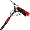 POLGDW Window Cleaning Pole Window Water/Hose Fed Cleaning Pole, Window Cleaner Kit with Wiper,Window Cleaning Brush Equipment, Cleaning Photovoltaic and Solar Panels (Size : 6.0 M) view 1