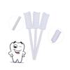 Ipetboom 10pcs Gauze Mouth Cleaning Swabs for Newborns and Toddlers Safe Oral Care Brushes for Gentle Mouth White view 2