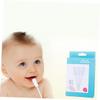 Ipetboom 10pcs Gauze Mouth Cleaning Swabs for Newborns and Toddlers Safe Oral Care Brushes for Gentle Mouth White view 4