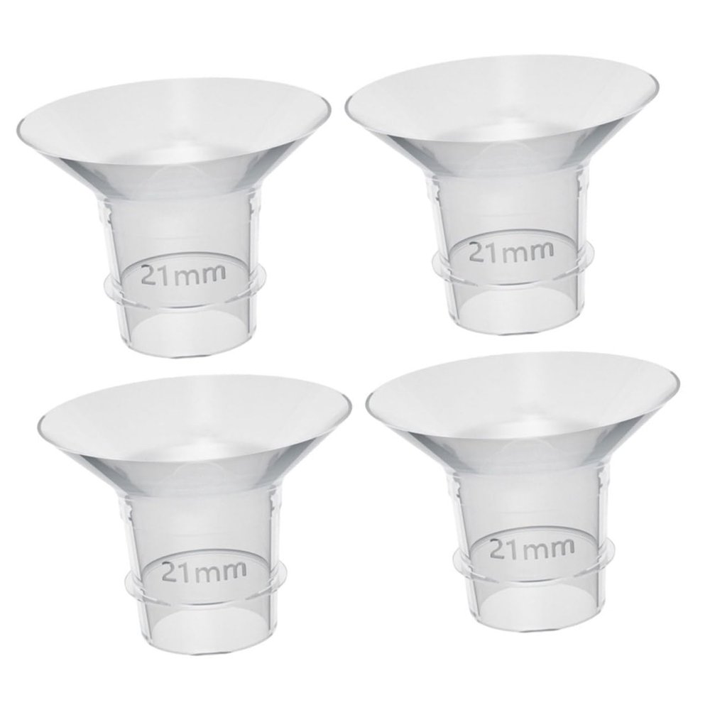 Beatifufu 4pcs Breast Pump Flange Inserts Reusable Flange Inserts Parts Breast Pump Accessories