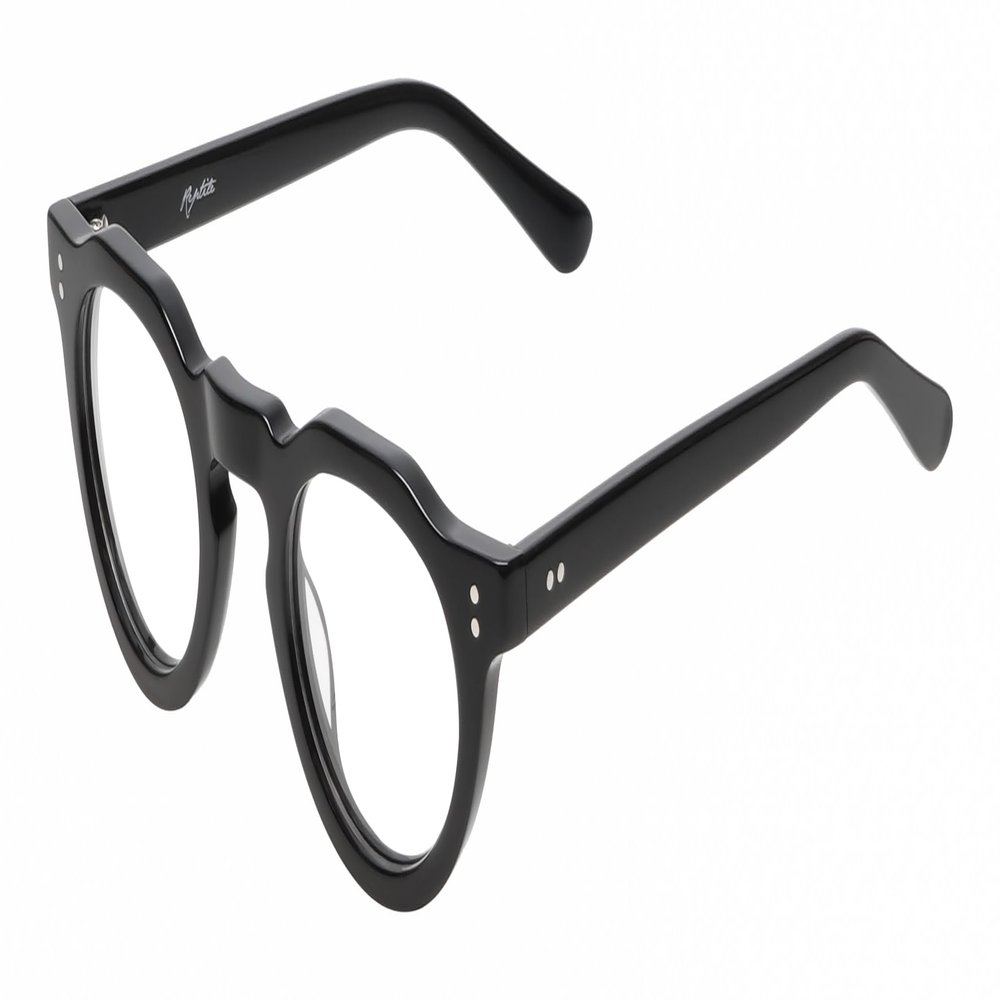 Reptile Malayemys Blue Light Reading Glasses +1.00 Black Women Chic Gaming Computer Glasses Anti Eyestrain/Glare Clear Lens