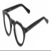 Reptile Malayemys Blue Light Reading Glasses +1.00 Black Women Chic Gaming Computer Glasses Anti Eyestrain/Glare Clear Lens view 1