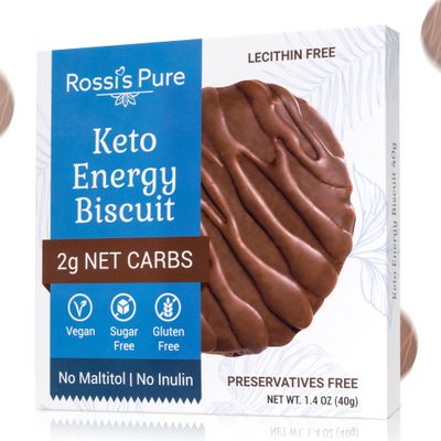 Keto energy Biscuit Rossi's Pure - A 5-pack bundle