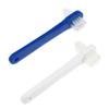 Didiseaon Dual Heads Denture Brush 2-Pack False Teeth Cleaning Toothbrush with Firm Bristles Non-Slip Handle for Effective Denture Care view 1