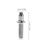 Gogogmee Cane Tips for Hiking Poles 10 Pack Replaceable Metal Walking Stick Tips for Enhanced Stability view 2