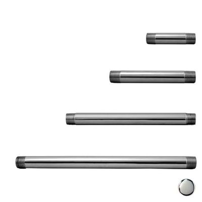 212 Main 5 in. x 19 in. IPS Pipe Nipple - Polished Chrome