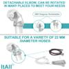 3PCs Replacemet Swivel Elbow Connector for Airfit F20 F30, 22mm Connectors for Airtouch F20 & F30 Series, ItAll Supplies for CPAP Users (3 Packs) view 4
