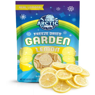 Arctic Farms Freeze Dried Garden Real Lemon, 100% Natural, No Additives (Large Bag)