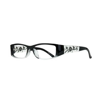 EYEBOGO Francesca Stylish Fashion Reading Glasses for Women, Women's Ladies Classy Comfortable Readers (Black, 3.50)