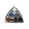 Mt. Fuji in Early Spring Leather Tissue Box, Suitable for Bedside Table, Workbench and Home Desktop Decoration, view 3