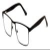 V.W.E. Men Premium Rectangle Metal - Plastic Temple Extra Large Reader - 152mm Wide Frame Reading Glasses Anti-Blue UV (Black, 3.00, x) view 2