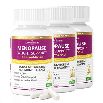 Anven Health Menopause Relief Probiotics Akkermansia Hot Flashes 180 Caps