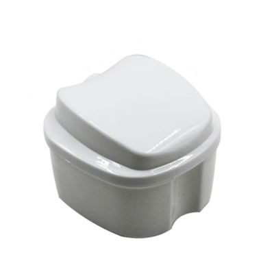 ORFOFE Case Denture Retainer Holder Denture Storage Box Strainer for Easy Cleaning