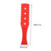 OHPHCALL 2pcs Back Roller for Back Pain Relief Meridian Tapping Stick Massage Tools Stick Massager Red Silicone view 2