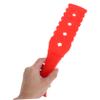 OHPHCALL 2pcs Back Roller for Back Pain Relief Meridian Tapping Stick Massage Tools Stick Massager Red Silicone view 3