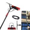 High-Strength Carbon Fiber Retractable High-Altitude Cleaning Window Cleaning Brush Solar Panel Cleaning Brush Window Cleaning Pole Water Fed Brush view 1