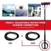 High-Strength Carbon Fiber Retractable High-Altitude Cleaning Window Cleaning Brush Solar Panel Cleaning Brush Window Cleaning Pole Water Fed Brush view 2