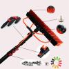 photovoltaic Cleaner Window Cleaning Pole Solar Panel Cleaner,Window Cleaning Brush,Exterior Window Washing Kit,Solar Panel and Photovoltaic Conservatory Conservatory Roof Mobile Windows view 3