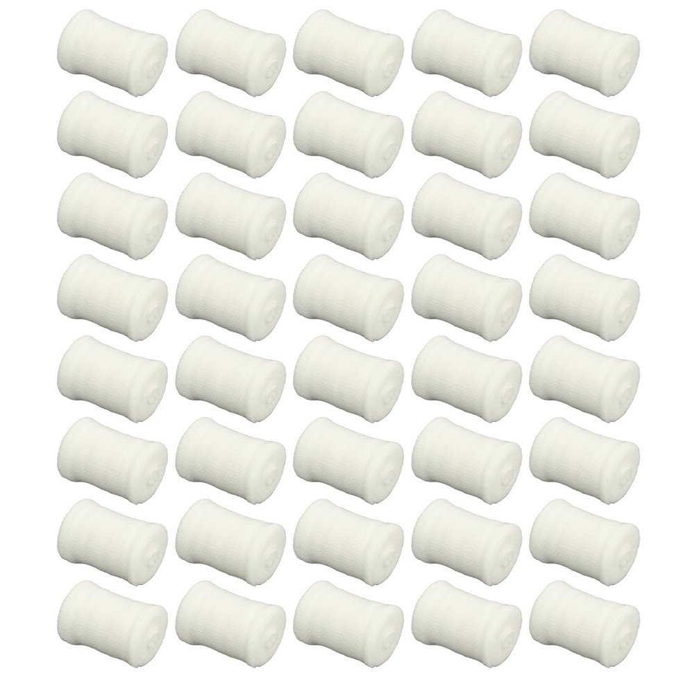 40 Pcs First Aid Bandages Disposable Breathable Mesh Gauze PBT Elastic Roll Kit for Field Trauma Emergency