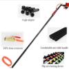 Window Cleaning Brush,Water Fed Telesbrush Cleaning Photovoltaic and Solar Panels Washing Set Equipment Extension Pole Cleaning for Trucks Windows/30Ft/9M view 2