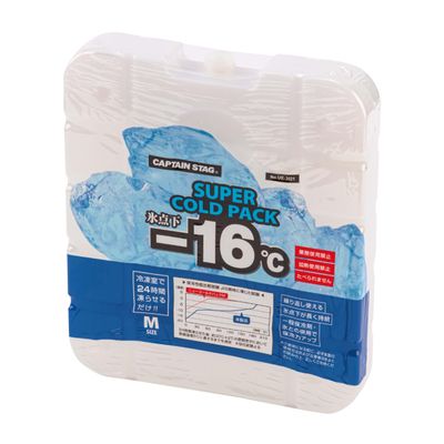 Captain Stag UE-3021 Cold Packing, Below Freezing Temperature - 46F (-16C), Cold Retains for a Long Time, Can Be Used Again, Size M Size
