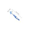 MERRYHAPY 4pcs Toothbrush for Braces Dentures Denture Cleaning Brush Soft Bristles Multi-Layered Toothbrush for Stain Removal False Teeth Cleaner view 2