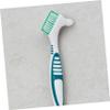 MERRYHAPY 4pcs Toothbrush for Braces Dentures Denture Cleaning Brush Soft Bristles Multi-Layered Toothbrush for Stain Removal False Teeth Cleaner view 4