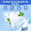 0.28oz Small Toothpaste Travel Size Bulk,Mini Toothpaste Travel,Mint Scent TSA Compliant for Hotel Camping Gym Office School Homeless 240 view 3