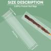 FVOLREM Self Sealing Cellophane Bags: 110 PCS 2x10 Inch Clear Treat Bags for Pretzel Rods Cookies Candy Party Favors - Bakery Packaging and Small Business Gifts view 3