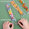 FVOLREM Self Sealing Cellophane Bags: 110 PCS 2x10 Inch Clear Treat Bags for Pretzel Rods Cookies Candy Party Favors - Bakery Packaging and Small Business Gifts view 4