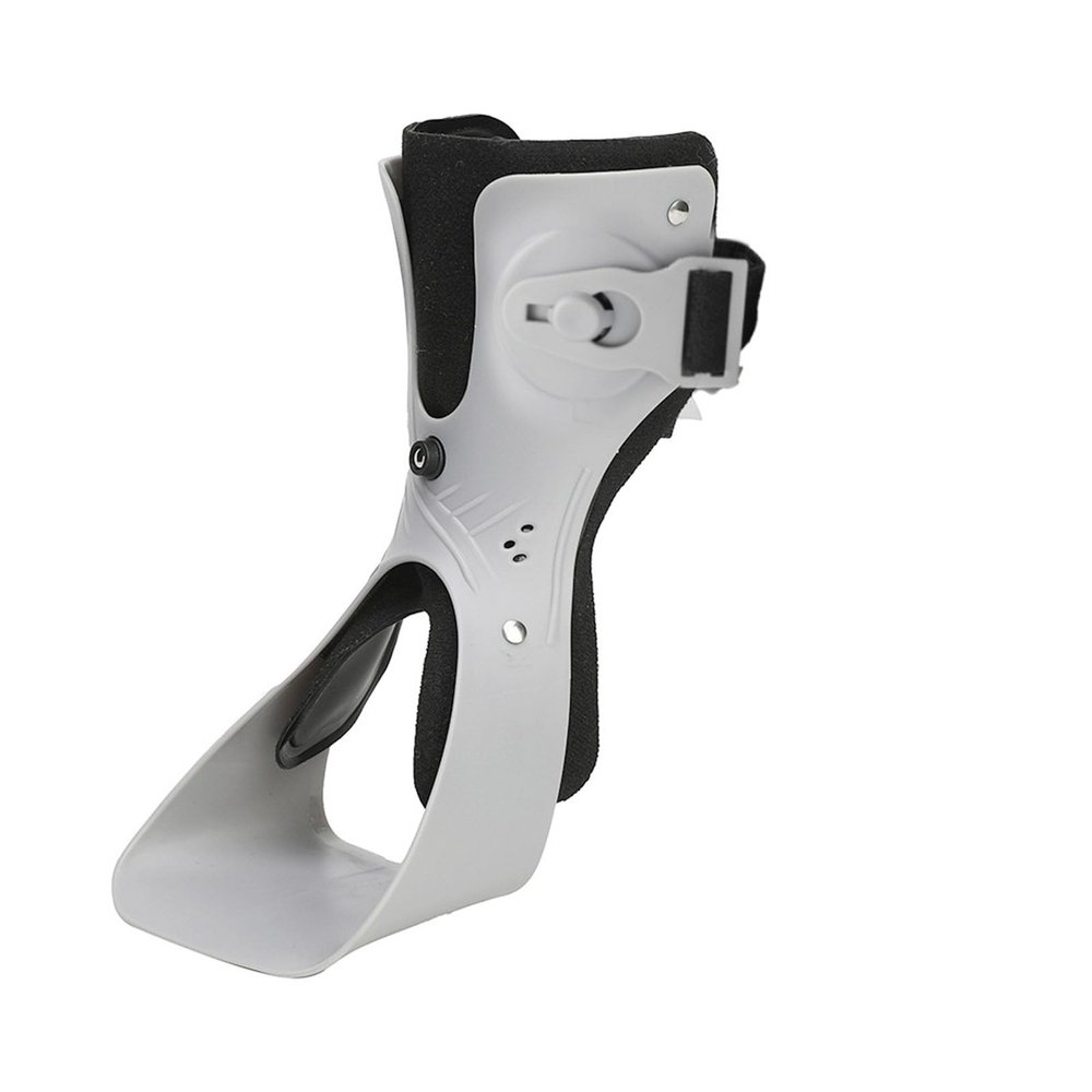 SFKLYU Ankle Orthosis Splint Support Adjustable AFO Drop Foot Brace with Inflatable Airbag Lining Corrector for Hemiplegia Stroke Shoes Walking, Improved Walking Gait,A2 Left,M