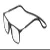 Calabria SP02 Snap Magnetic Pull Apart Blue Light Readers Matte Black +6.00 view 1