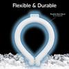 Arctic Air Neck Chill, Neck Cooling Tube, Hands Free Cooling, Quick Freeze Gel, Wearable Body Coolers for Hot Weather, Reusable, Adjustable Fit, 3 Pack view 3