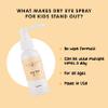 GlamBaby Dry Eye Area Kids Spray | Gentle Hypochlorous Mist, 60ml | Daily Refreshing Care for Sensitive Skin Around Eyes | No-Wipe Formula view 4