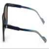 V.W.E. Lightweight Men Progressive Bifocal Reading Sunglasses No Line, No Bubble Zero Power on Top, UV Protection (Matte Blue, 1.75, x) view 3