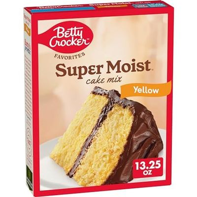 Betty Crocker Favorites Super Moist Yellow Cake Mix 13.25 oz (Pack of 12)