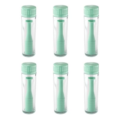 [6 Pack] Hard Contact Lens Remover Tool - Ideal for RGP and Scleral Lenses Plunger with Suction Cup