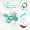 [6 Pack] Hard Contact Lens Remover Tool - Ideal for RGP and Scleral Lenses Plunger with Suction Cup view 4