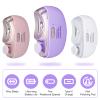 3 in 1 Electric Nail Clippers for Adults, Automatic Nail Grinder for Women Electric Nail Trimmer with Nail File Nail Buffer, Electric Toenail Clippers Nail Cutters for Adults with Light(Purple) view 3