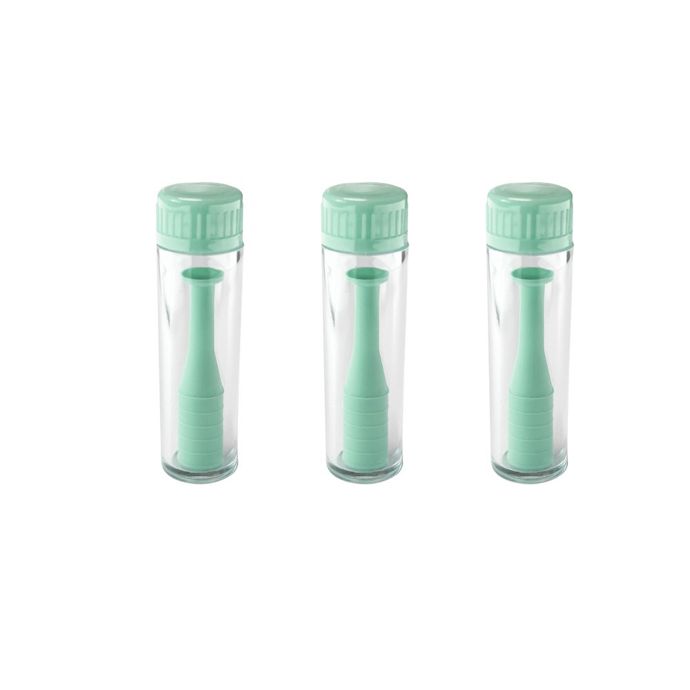 [3 Pack] Hard Contact Lens Remover Tool - Ideal for RGP and Scleral Lenses Plunger with Suction Cup