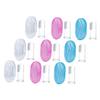 Homoyoyo 9pcs Toothbrush Months Boys and Girls Finger Toothbrush Gentle Oral Care Travel Soft Silicone for Boy Girl Toddlers view 1