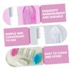 Homoyoyo 9pcs Toothbrush Months Boys and Girls Finger Toothbrush Gentle Oral Care Travel Soft Silicone for Boy Girl Toddlers view 4