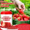 12Oz Freeze Dried Strawberry Powder - 100% Natural Dry Strawberries, No Added Suger, Vegan & Non-GMO, Strawberry Powder For Smoothie, Baking, Beverage, Decoration(340g) view 3
