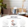 Tissue Box Cover Square Leather Tissue Holder Beach Chair Tissue Box Holder Decorative Facial Tissue Cube Paper Organizer Dispenser for Bathroom Night Stands Desk view 3