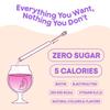 Twyst Craft Cocktail & Mocktail Mixer, Peach Lavender Honey, Low Calorie Drink Mix with Electrolytes, No Added Sugar, with Vitamins B, C & D and Biotin, 6 Single Serve Mixers view 3