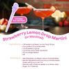 Twyst Cocktail & Mocktail Mixer Straws, Strawberry Meyer Lemon, 6 Pack view 4